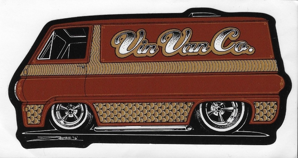 Vintage 1970s Do It In A Van Decal Bumper Sticker