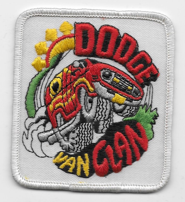 Vintage Dodge van patch Dodge patch Dodge van patch